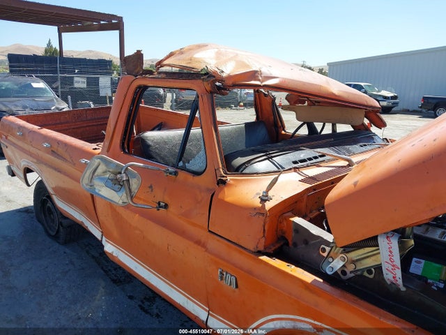 Продажа на аукционе авто 1973 Ford F100, vin: F10GRR68876, номер лота: 45510047