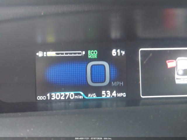 Продаж на аукціоні авто 2019 Toyota Prius L Eco, vin: JTDKARFU6K3087473, номер лоту: 45511121