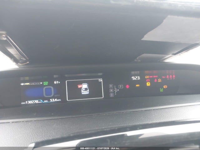 Продаж на аукціоні авто 2019 Toyota Prius L Eco, vin: JTDKARFU6K3087473, номер лоту: 45511121