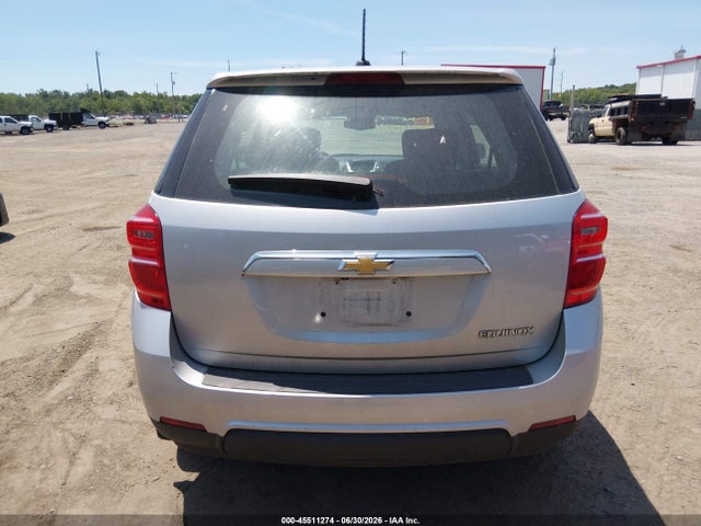 45511274 :رقم المزاد ، 2GNALBEK8H1606672 vin ، 2017 Chevrolet Equinox Ls مزاد بيع