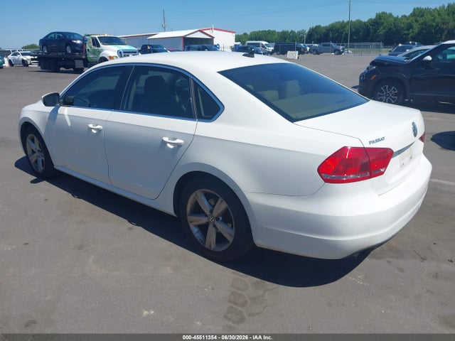 Auction sale of the 2013 Volkswagen Passat 2.5l Se, vin: 1VWBH7A32DC137770, lot number: 45511354