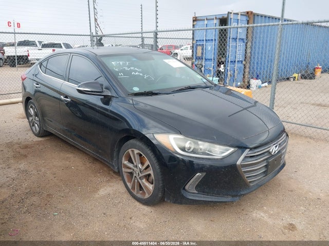 Продажа на аукционе авто 2017 Hyundai Elantra Limited, vin: 5NPD84LF6HH004988, номер лота: 45511404