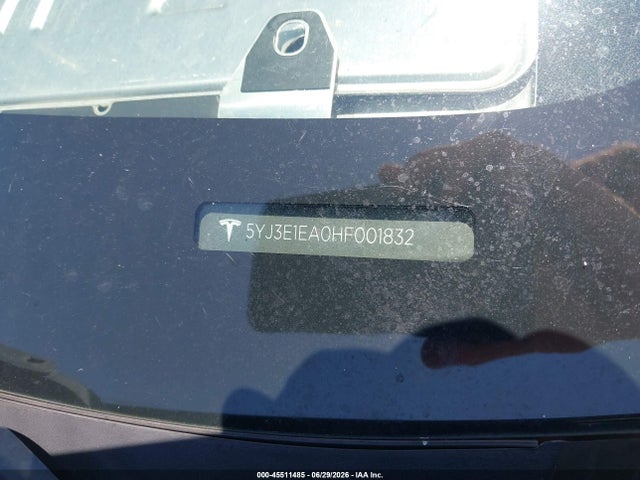 Tesla Model 3 Long Range/standard 2017 5YJ3E1EA0HF001832 Image 9