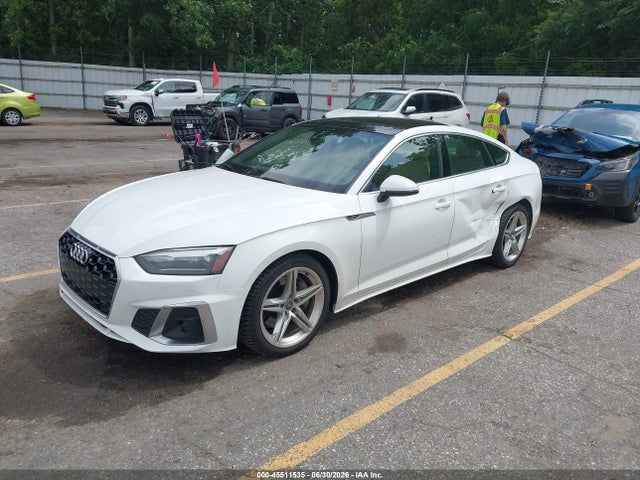 Aukcja sprzedaży 2021 Audi A5 Sportback Premium 45 Tfsi Quattro S Tronic, vin: WAUDACF57MA016003, numer aukcji: 45511535
