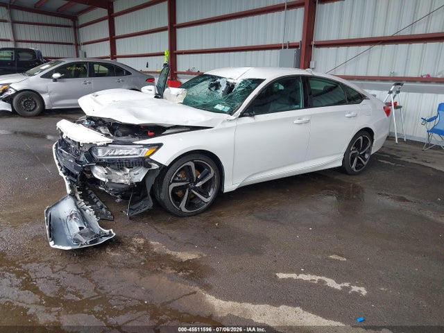 45511596 :رقم المزاد ، 1HGCV1F37KA161854 vin ، 2019 Honda Accord Sport مزاد بيع