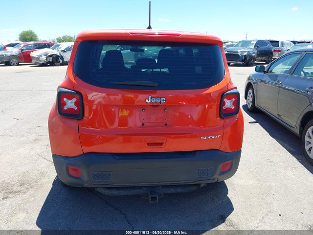 ZACNJAAB2KPK95086 Jeep Renegade Sport Fwd