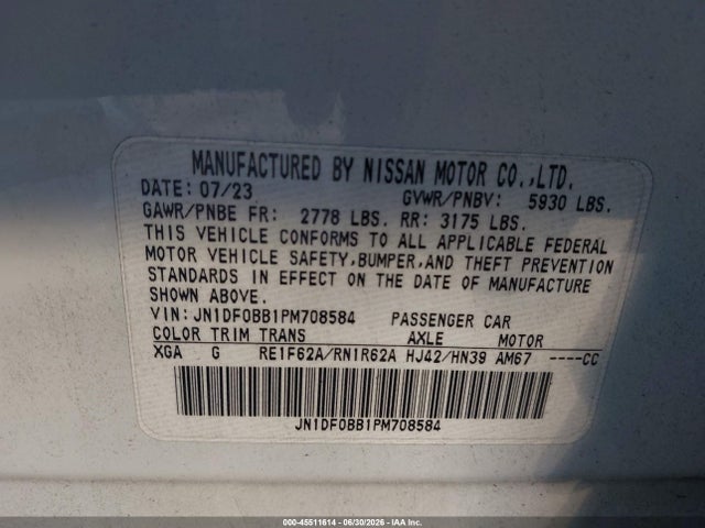 Nissan Ariya Evolve+ 2023 JN1DF0BB1PM708584 Image 9
