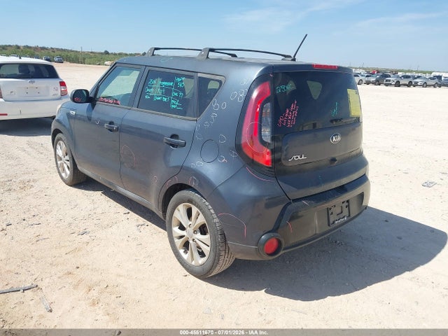 Продажа на аукционе авто 2016 Kia Soul +, vin: KNDJP3A51G7281206, номер лота: 45511670