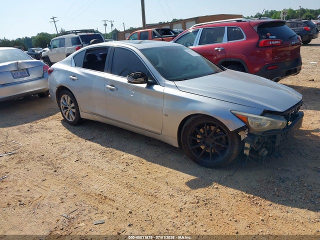 Продажа на аукционе авто 2018 Infiniti Q50 3.0t Luxe, vin: JN1EV7AP7JM359211, номер лота: 45511679