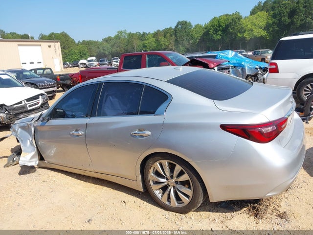 Продажа на аукционе авто 2018 Infiniti Q50 3.0t Luxe, vin: JN1EV7AP7JM359211, номер лота: 45511679