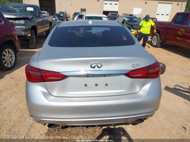 Продажа на аукционе авто 2018 Infiniti Q50 3.0t Luxe, vin: JN1EV7AP7JM359211, номер лота: 45511679