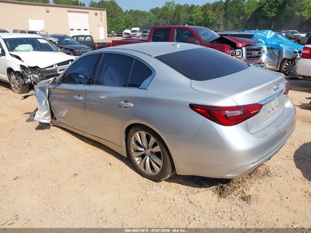 Продажа на аукционе авто 2018 Infiniti Q50 3.0t Luxe, vin: JN1EV7AP7JM359211, номер лота: 45511679