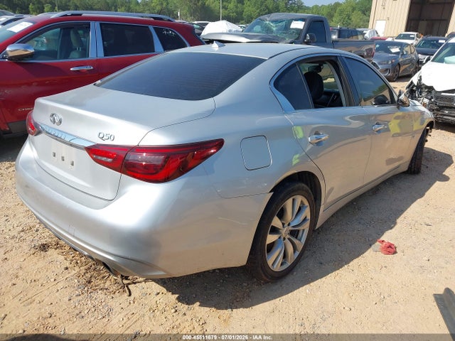 Продажа на аукционе авто 2018 Infiniti Q50 3.0t Luxe, vin: JN1EV7AP7JM359211, номер лота: 45511679