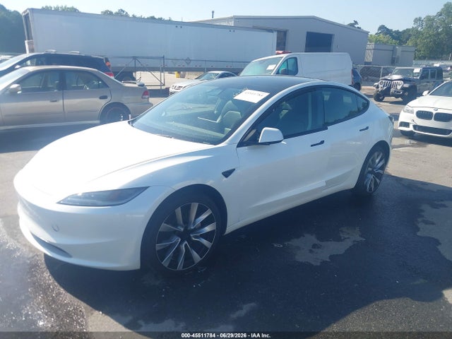 2025 Tesla Model 3 Long Range Rear-wheel Drive/standard Rear-wheel Drive მანქანა იყიდება აუქციონზე, vin: 5YJ3E1EA1SF938633, აუქციონის ნომერი: 45511784