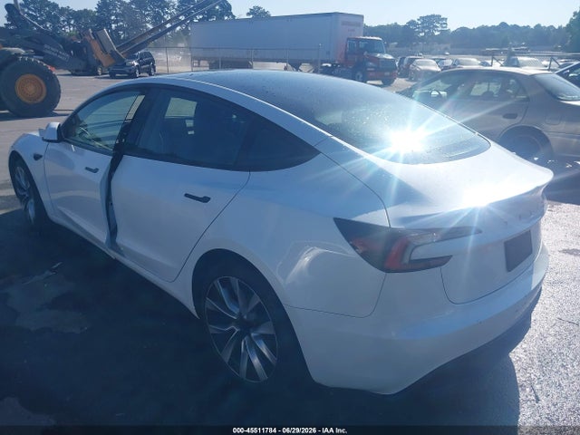 2025 Tesla Model 3 Long Range Rear-wheel Drive/standard Rear-wheel Drive მანქანა იყიდება აუქციონზე, vin: 5YJ3E1EA1SF938633, აუქციონის ნომერი: 45511784