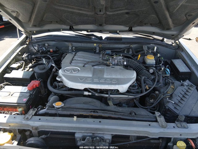 45511815 :رقم المزاد ، JNRDR09X31W201008 vin ، 2001 Infiniti Qx4 Luxury مزاد بيع