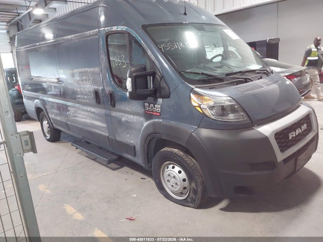 Продаж на аукціоні авто 2019 Ram Promaster 3500 Cargo Van High Roof 159 Wb Ext, vin: 3C6URVJG8KE553707, номер лоту: 45511833