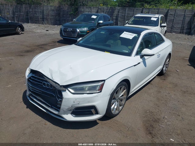 45511889 :رقم المزاد ، WAUPNAF58JA063610 vin ، 2018 Audi A5 2.0t Premium مزاد بيع
