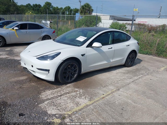 45511958 :رقم المزاد ، 5YJ3E1EA6MF868159 vin ، 2021 Tesla Model 3 Standard Range Plus Rear-wheel Drive مزاد بيع