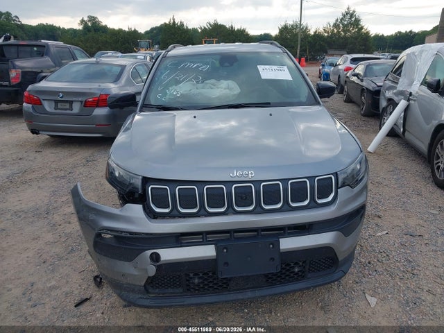2022 Jeep Compass Latitude 4x4 მანქანა იყიდება აუქციონზე, vin: 3C4NJDBB7NT102155, აუქციონის ნომერი: 45511989
