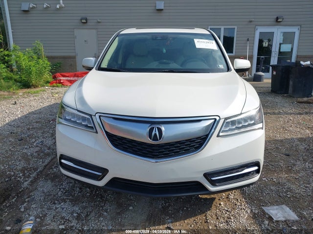 45512029 :رقم المزاد ، 5FRYD4H40GB051529 vin ، 2016 Acura Mdx Technology   Acurawatch Plus Packages/technology Package مزاد بيع