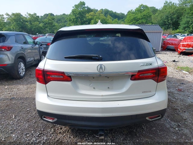 45512029 :رقم المزاد ، 5FRYD4H40GB051529 vin ، 2016 Acura Mdx Technology   Acurawatch Plus Packages/technology Package مزاد بيع
