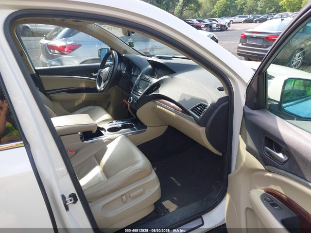 45512029 :رقم المزاد ، 5FRYD4H40GB051529 vin ، 2016 Acura Mdx Technology   Acurawatch Plus Packages/technology Package مزاد بيع