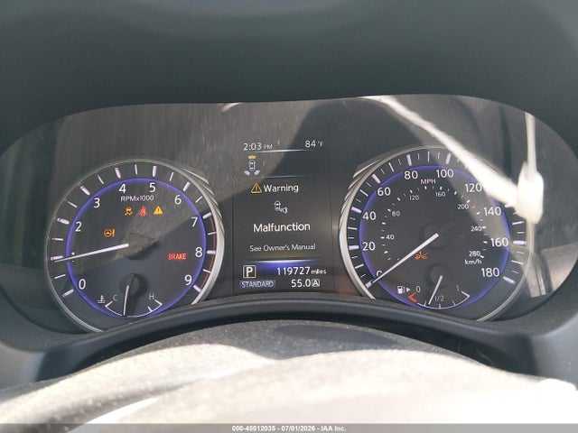 2016 Infiniti Q50 3.0t Red Sport 400 მანქანა იყიდება აუქციონზე, vin: JN1FV7AR8GM450745, აუქციონის ნომერი: 45512035
