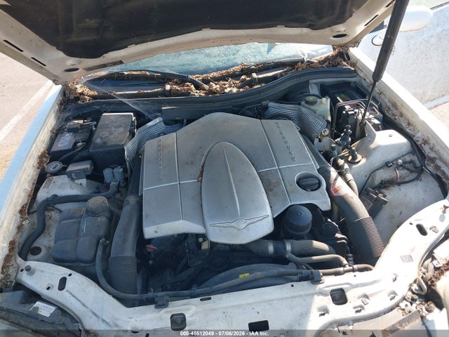 2005 Chrysler Crossfire Limited მანქანა იყიდება აუქციონზე, vin: 1C3AN65L25X060716, აუქციონის ნომერი: 45512049