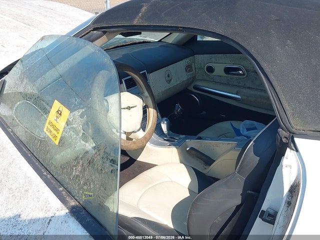 2005 Chrysler Crossfire Limited მანქანა იყიდება აუქციონზე, vin: 1C3AN65L25X060716, აუქციონის ნომერი: 45512049