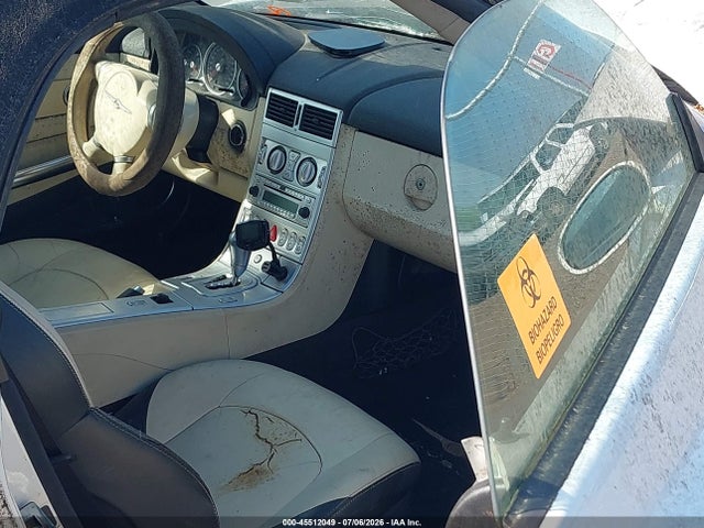 2005 Chrysler Crossfire Limited მანქანა იყიდება აუქციონზე, vin: 1C3AN65L25X060716, აუქციონის ნომერი: 45512049