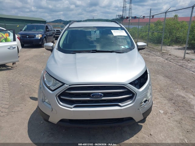 Продажа на аукционе авто 2019 Ford Ecosport Se, vin: MAJ3S2GE0KC306191, номер лота: 45512102