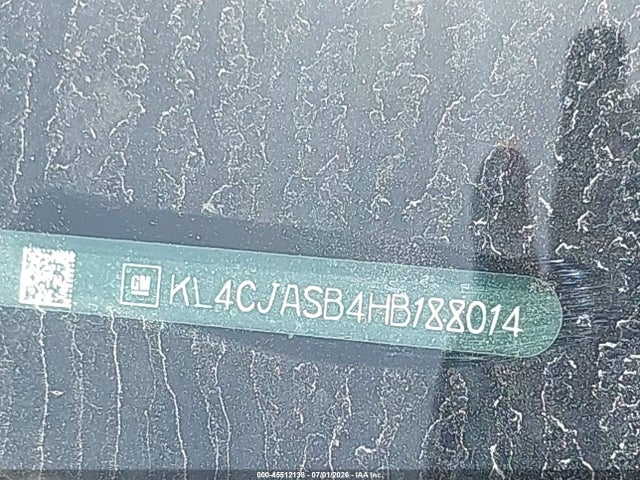 Aukcja sprzedaży 2017 Buick Encore Preferred, vin: KL4CJASB4HB188014, numer aukcji: 45512138