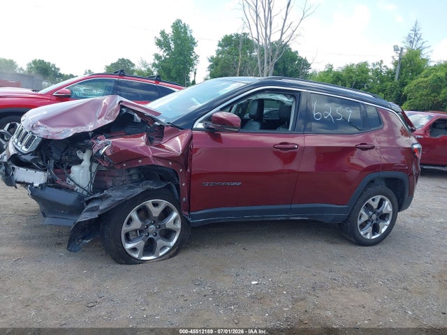 45512189 :رقم المزاد ، 3C4NJDCBXLT246259 vin ، 2020 Jeep Compass Limited 4x4 مزاد بيع