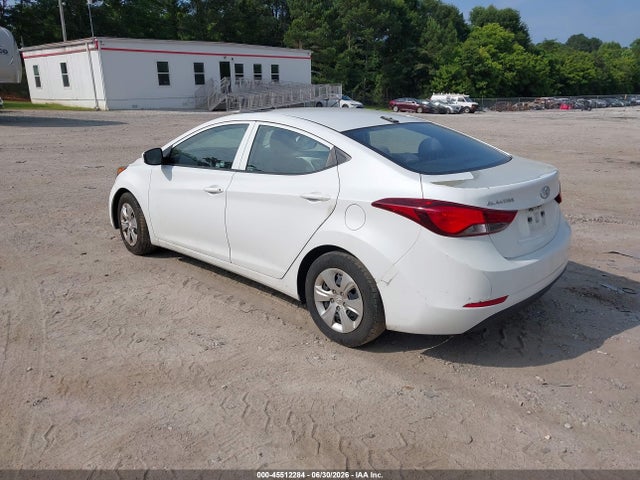 5NPDH4AE1GH753299 Hyundai ELANTRA SE