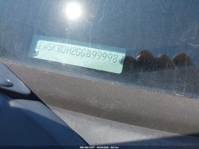 Aukcja sprzedaży 2016 Ford Explorer Xlt, vin: 1FM5K8DH2GGB99998, numer aukcji: 45512287