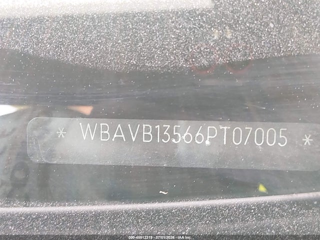 Продажа на аукционе авто 2006 Bmw 325i, vin: WBAVB13566PT07005, номер лота: 45512319