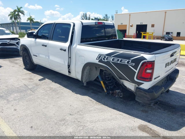 45512355 :رقم المزاد ، 1C6SRFLP3TN264970 vin ، 2026 Ram 1500 Rebel  4x4 5'7 Box مزاد بيع