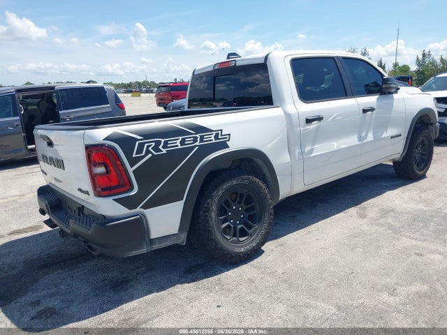 45512355 :رقم المزاد ، 1C6SRFLP3TN264970 vin ، 2026 Ram 1500 Rebel  4x4 5'7 Box مزاد بيع