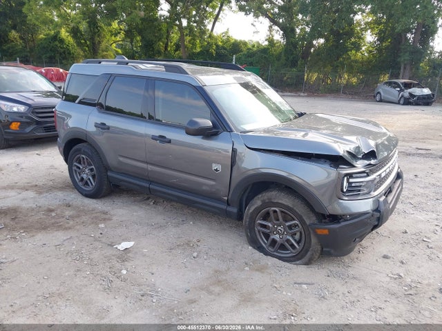 Продажа на аукционе авто 2025 Ford Bronco Sport Big Bend, vin: 3FMCR9BN8SRE07370, номер лота: 45512370