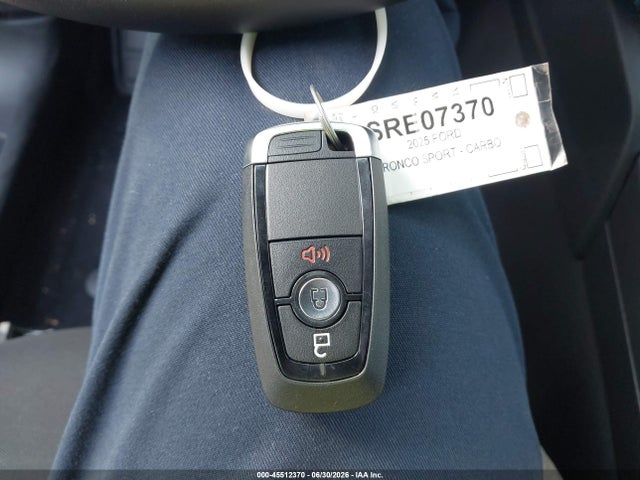 45512370 :رقم المزاد ، 3FMCR9BN8SRE07370 vin ، 2025 Ford Bronco Sport Big Bend مزاد بيع