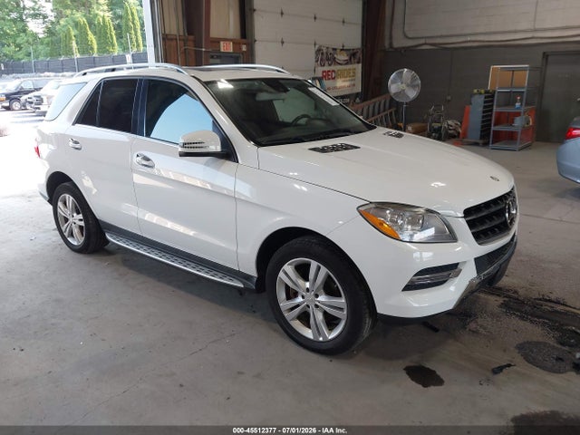 45512377 :رقم المزاد ، 4JGDA5HB9EA313627 vin ، 2014 Mercedes-benz Ml 350 4matic مزاد بيع