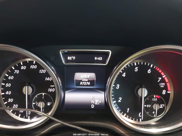 Aukcja sprzedaży 2014 Mercedes-benz Ml 350 4matic, vin: 4JGDA5HB9EA313627, numer aukcji: 45512377