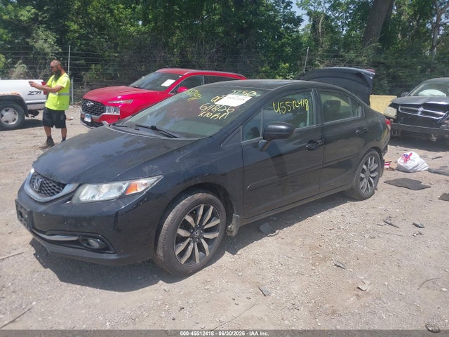 45512418 :رقم المزاد ، 19XFB2F91EE001386 vin ، 2014 Honda Civic Ex-l مزاد بيع