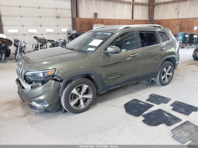 Продаж на аукціоні авто 2019 Jeep Cherokee Limited 4x4, vin: 1C4PJMDX1KD157445, номер лоту: 45512495