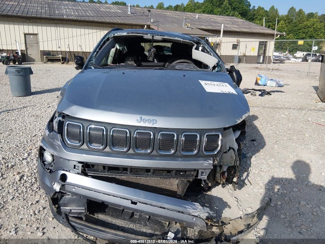 2022 Jeep Compass Latitude 4x4 მანქანა იყიდება აუქციონზე, vin: 3C4NJDBB6NT207611, აუქციონის ნომერი: 45512512