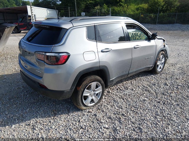 2022 Jeep Compass Latitude 4x4 მანქანა იყიდება აუქციონზე, vin: 3C4NJDBB6NT207611, აუქციონის ნომერი: 45512512