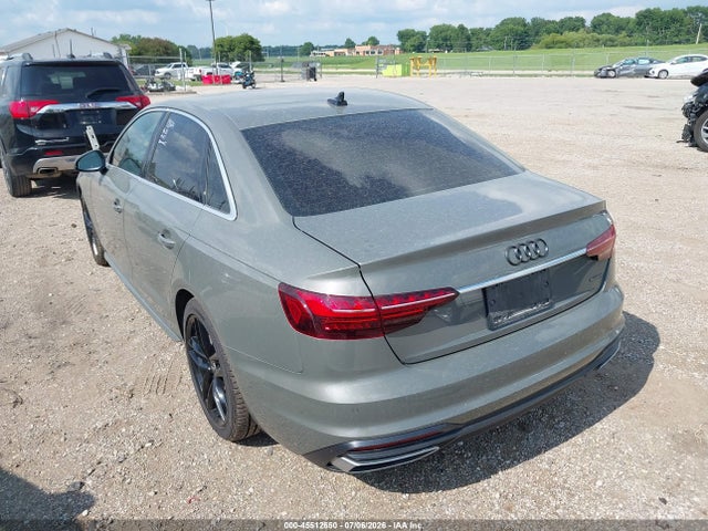 Aukcja sprzedaży 2023 Audi A4 Premium Plus 45 Tfsi S Line Quattro S Tronic, vin: WAUEAAF4XPN000892, numer aukcji: 45512650