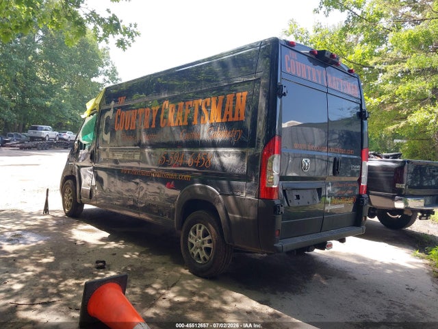 Продаж на аукціоні авто 2026 Ram Promaster 2500 Slt+ High Roof 159 Wb, vin: 3C6LRVDG0TE183961, номер лоту: 45512657