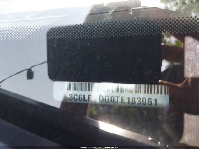 Продаж на аукціоні авто 2026 Ram Promaster 2500 Slt+ High Roof 159 Wb, vin: 3C6LRVDG0TE183961, номер лоту: 45512657
